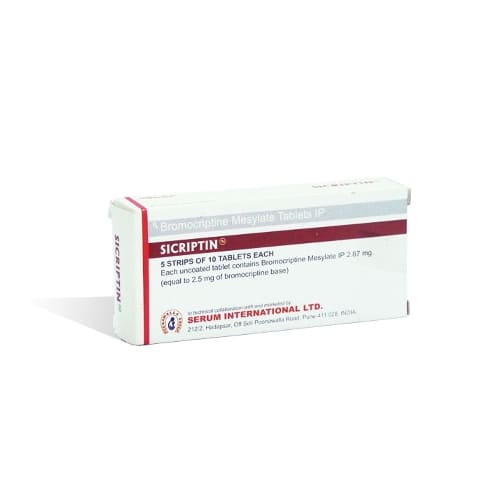 Sicriptin 2.5 Mg